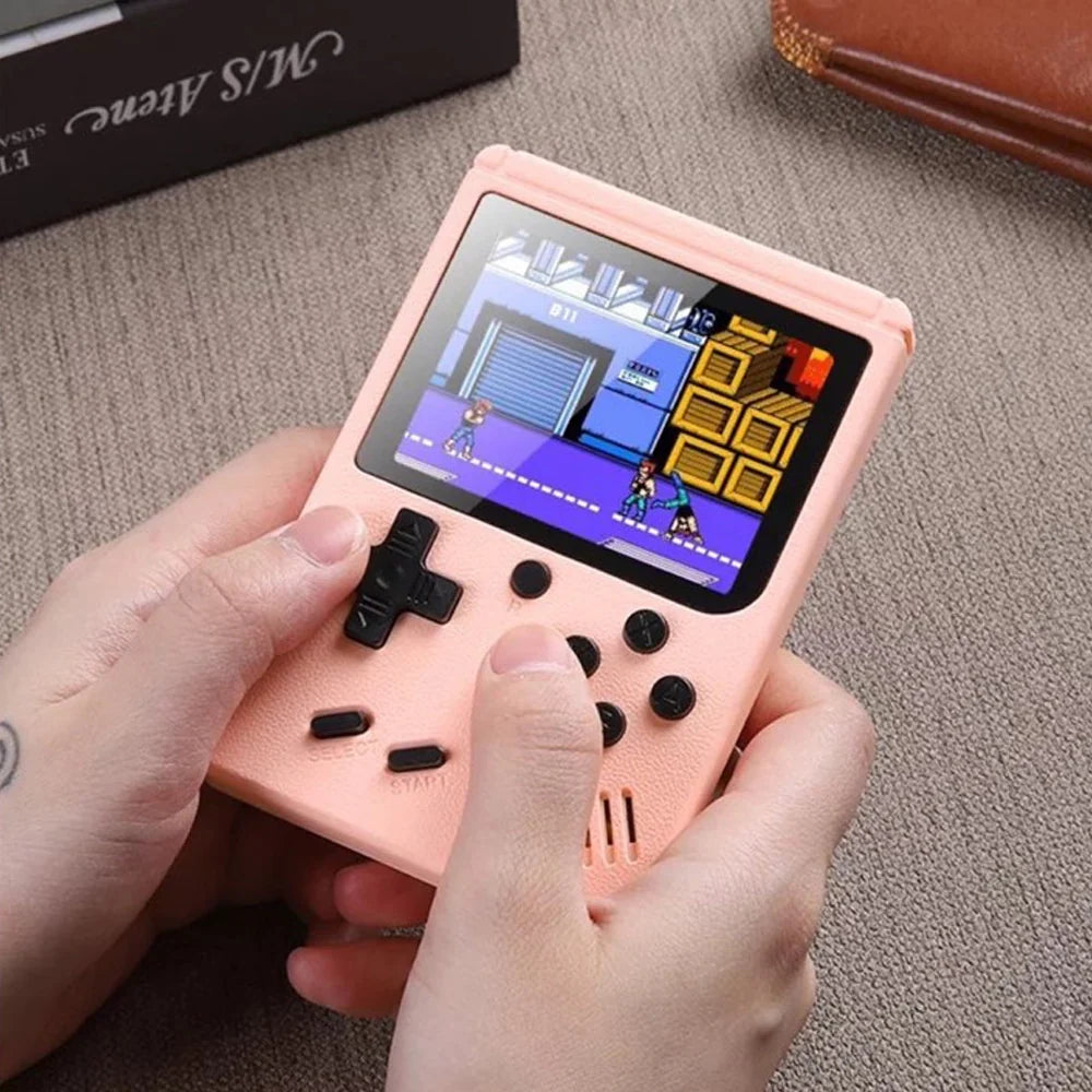 Built-In Retro Games Portable Game Console- USB Charging